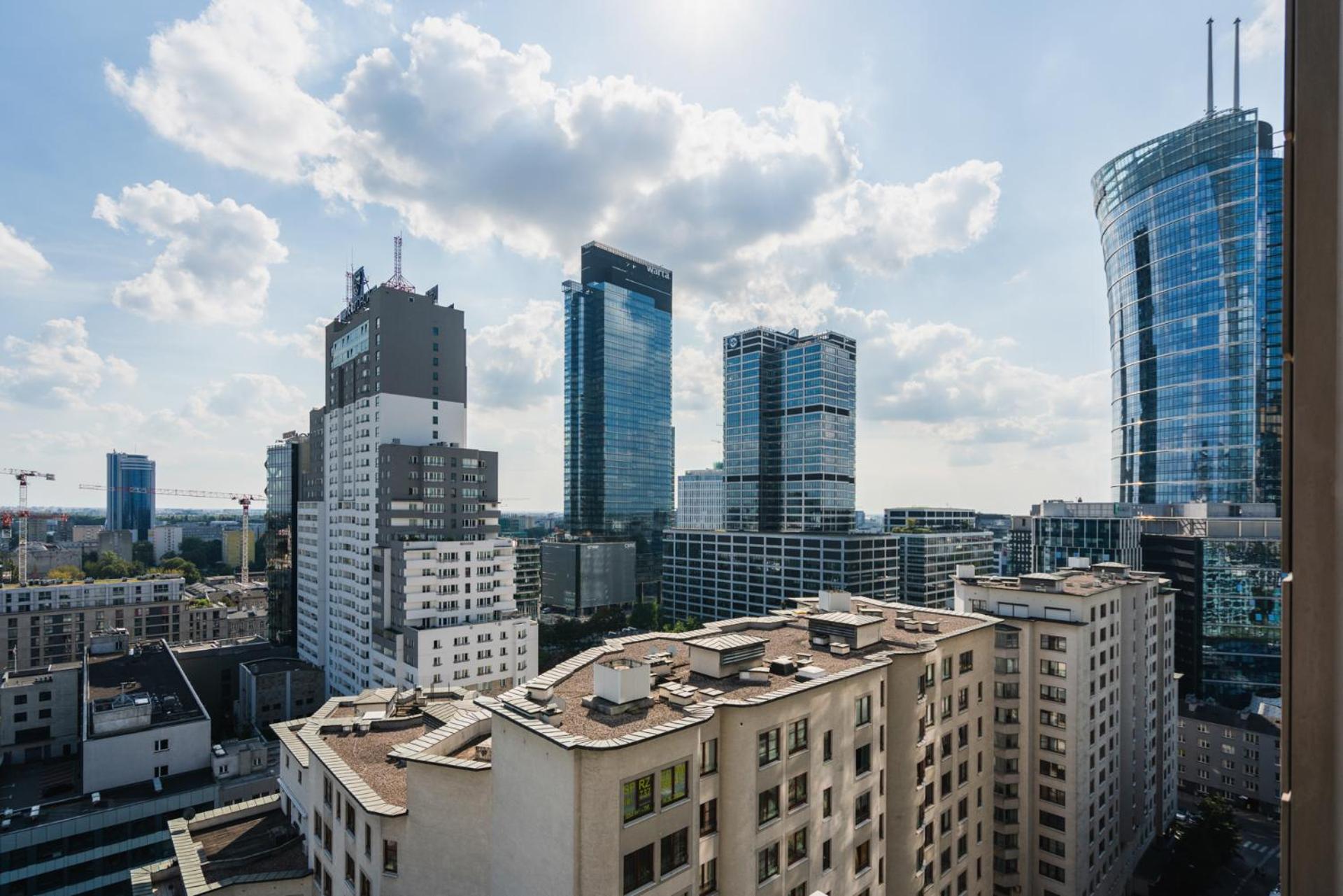 Апартаменты Platinum Towers J&K Варшава Экстерьер фото