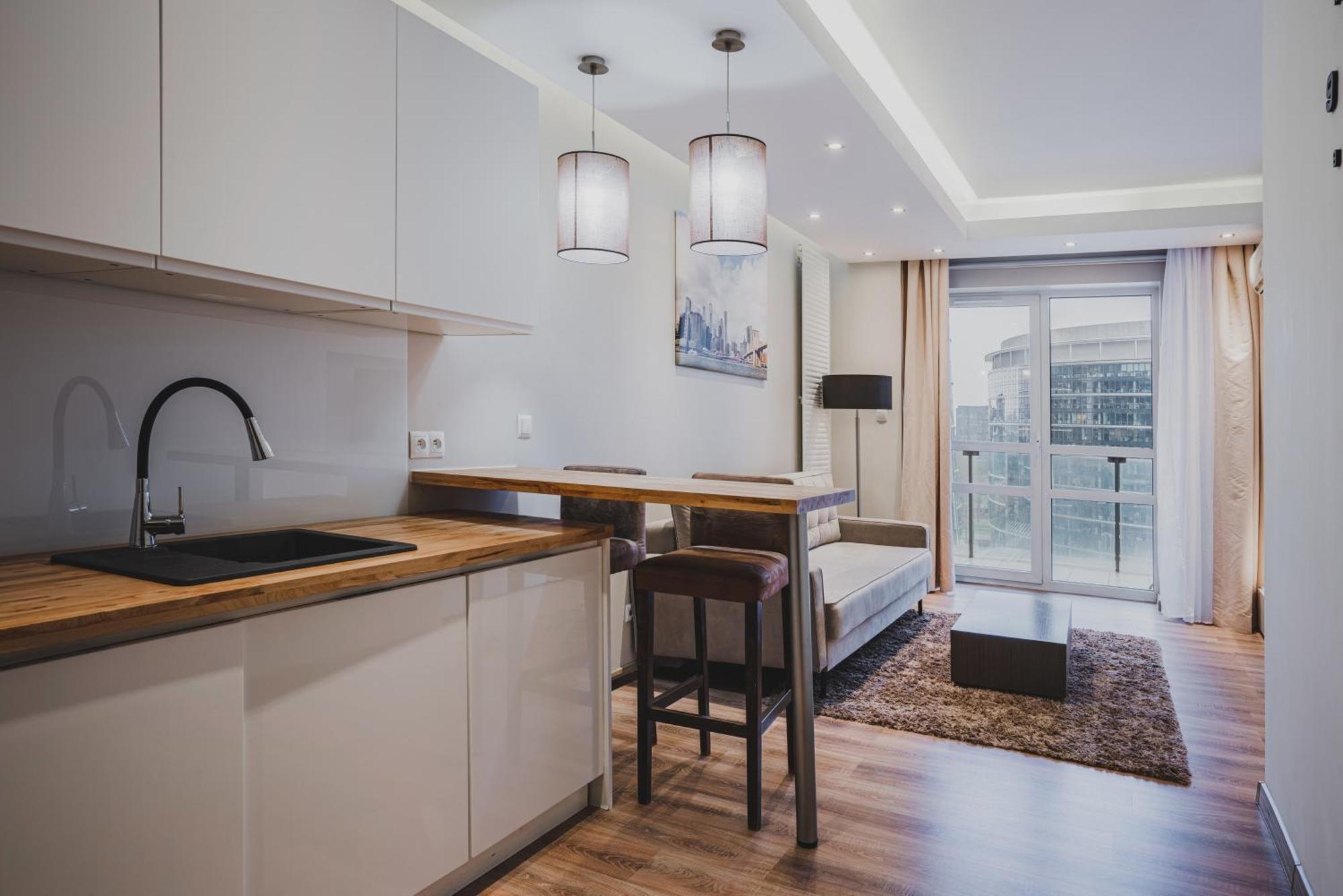 Апартаменты Platinum Towers J&K Варшава Номер фото