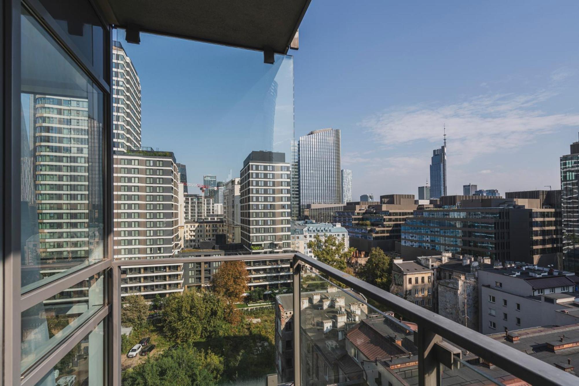 Апартаменты Platinum Towers J&K Варшава Экстерьер фото
