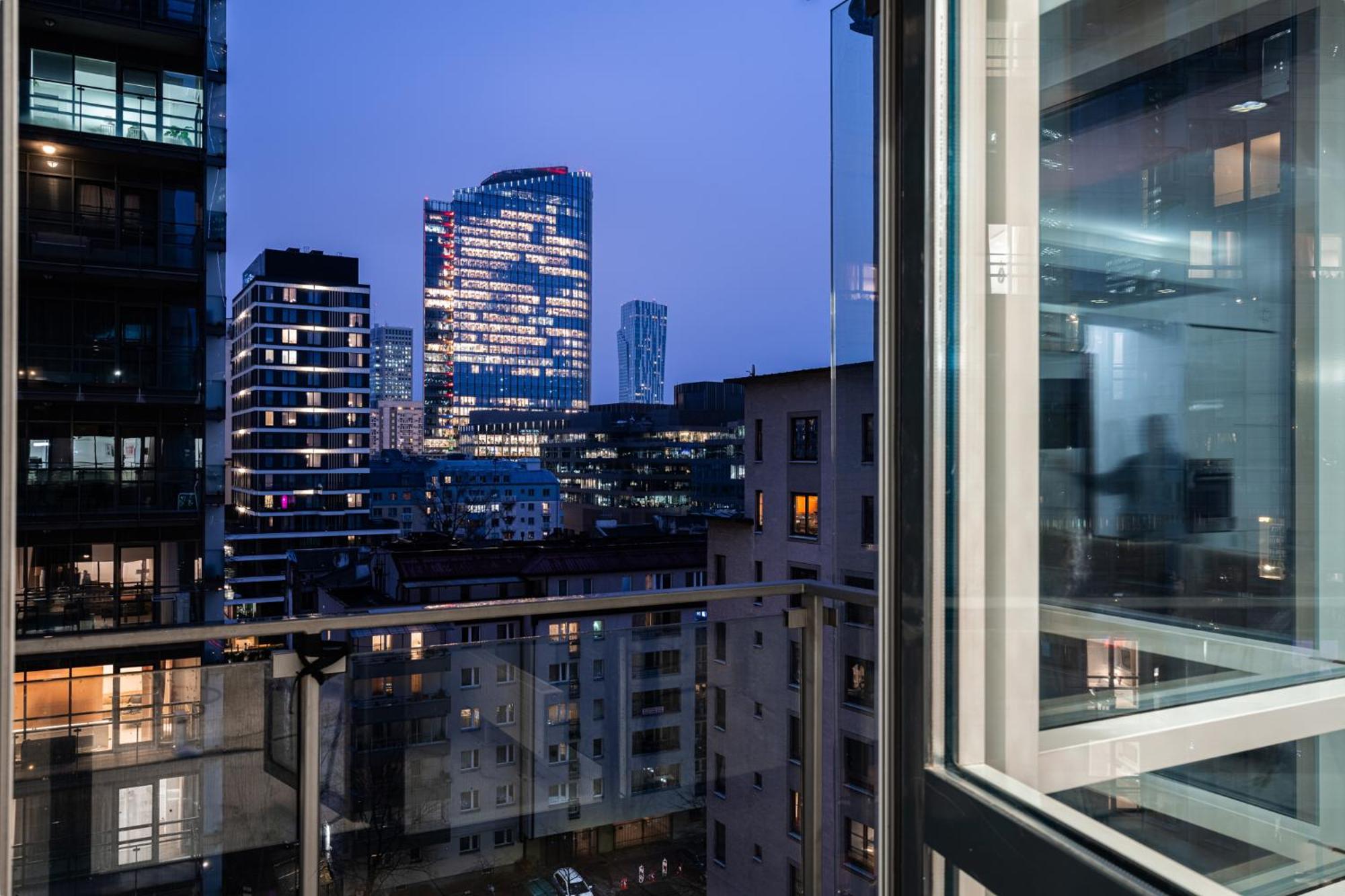 Апартаменты Platinum Towers J&K Варшава Экстерьер фото