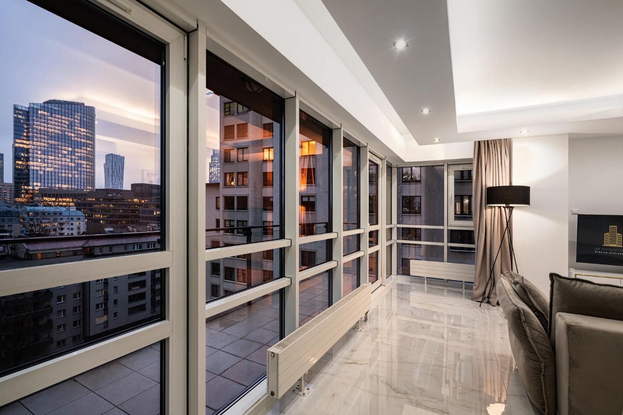 Апартаменты Platinum Towers J&K Варшава Экстерьер фото