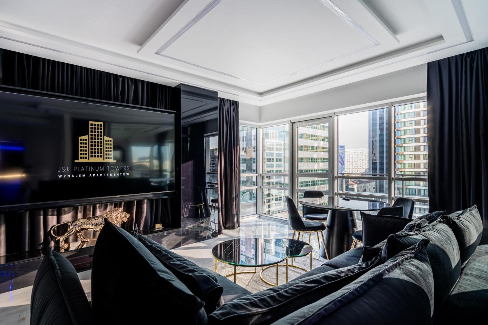 Апартаменты Platinum Towers J&K Варшава Экстерьер фото