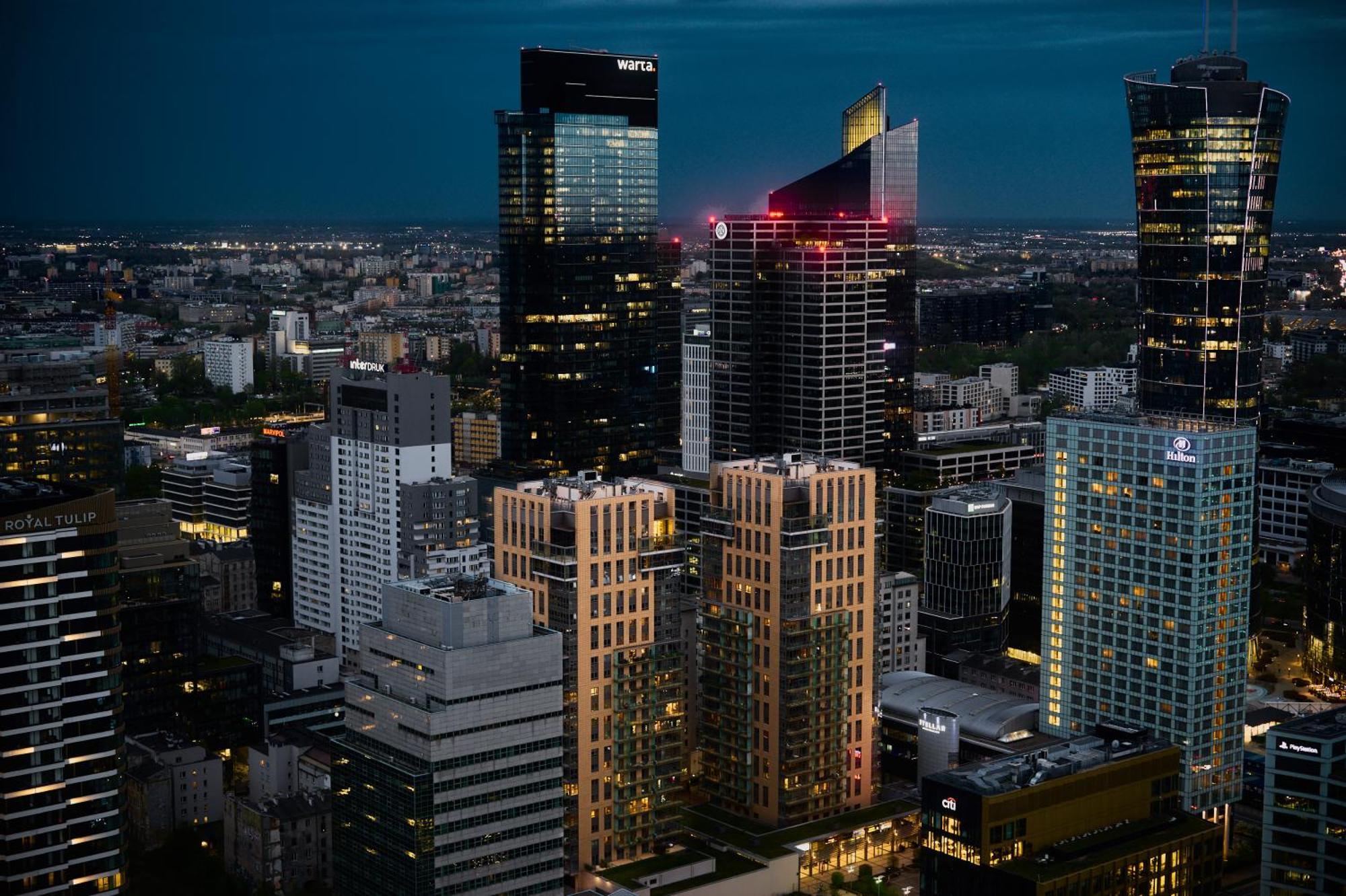 Апартаменты Platinum Towers J&K Варшава Экстерьер фото