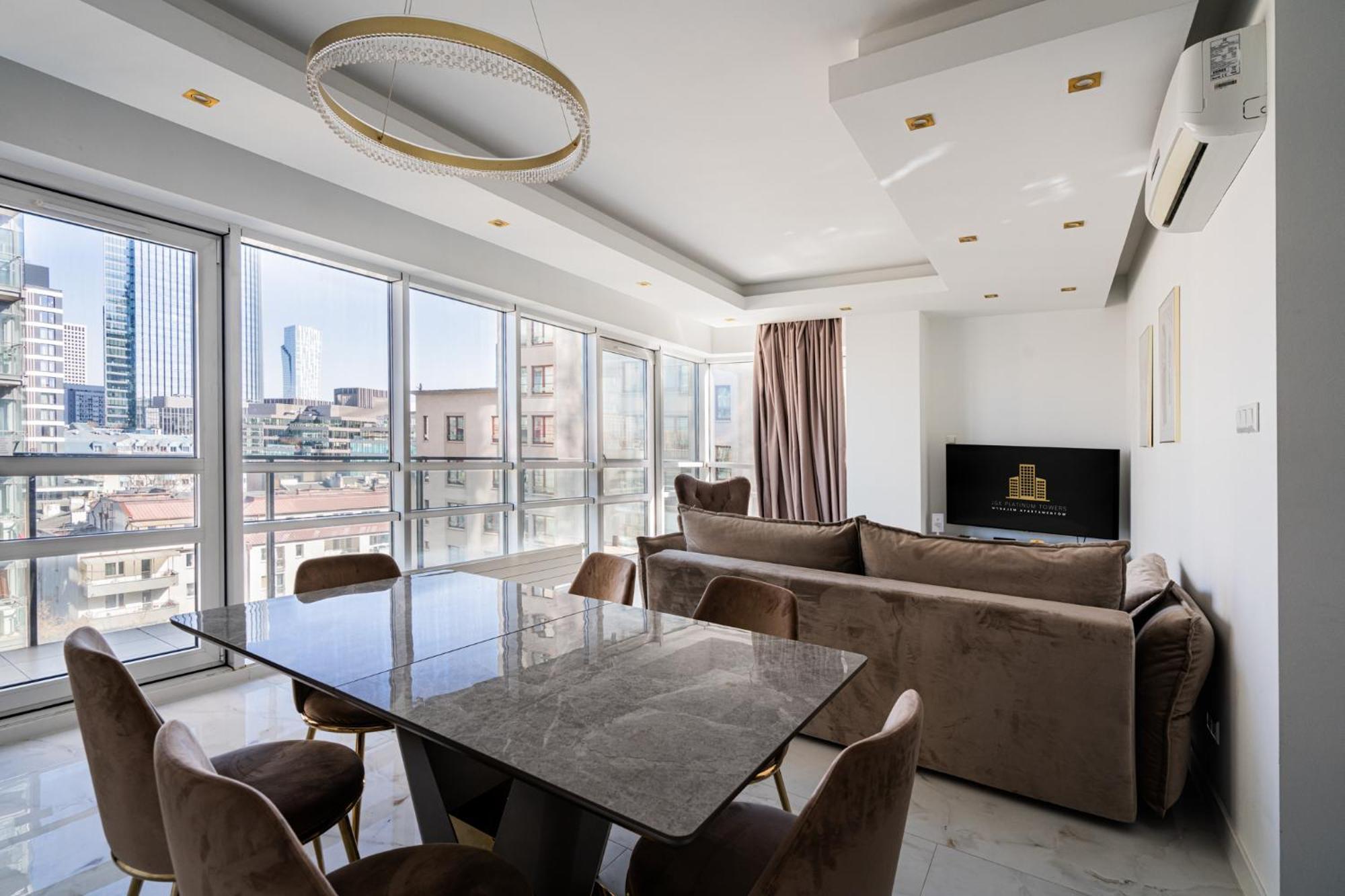 Апартаменты Platinum Towers J&K Варшава Экстерьер фото